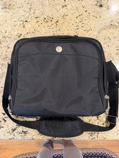 Dell Laptop Carrying Case Bag Briefcase Black OEM 15”x13” Shock Absorbent Tech picture