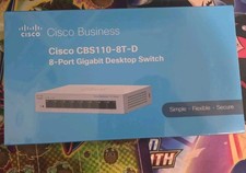 Cisco Business CBS110-8T-D Unmanaged Switch, 8 Port GE, Desktop picture