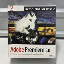 Adobe Premiere 5.0 For Windows / Demo, *NEW* Sealed picture