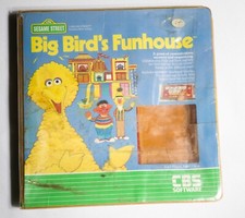 CBS software Sesame Street Big Bird's Fun House Commodore 64 ST533B32 picture