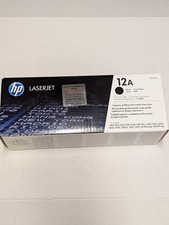 HP LaserJet 12A Q2612A Black Toner Cartridge OEM Genuine Sealed Box picture