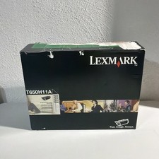 Lexmark T650H11A High Yield Return Program Toner Cartridge Black Open Box picture