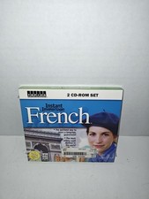 Topics Entertainment Instant Immersion French 2 CD-ROM Set Speak French Fast picture