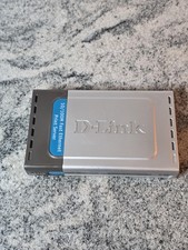 D-Link DP-300U 10/100M Fast Ethernet 3-Port Print Server LPT USB Network Gray picture
