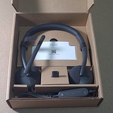 Dell WH3024 USB Wired On-Ear Headset w/ Boom Mic Inline Controls, Black picture