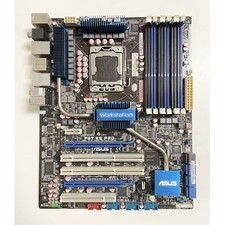 For ASUS P6T WS PRO Intel X58 ICH10R 1366 DDR3 AXT MotherBoard tested ok picture