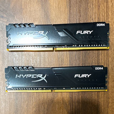 HyperX FURY 32GB (2x16GB) DDR4-3200 288-Pin DIMM Non-ECC HX432C16FB3K2/32 picture