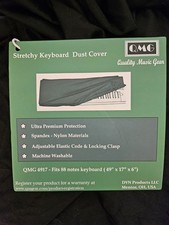 QMG Stretchable Keyboard Dust Cover for 88 Key-keyboard: Best for all Digital... picture