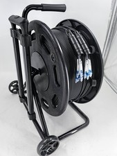 2000ft Armored Fiber Optic Cable LC to LC 6 Strands Single Mode with Fiber Reel picture