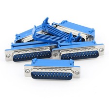 5Pcs Parallel Port DB25 Male IDC Crimp Connector for Flat Ribbon Cable picture