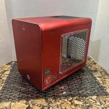 Raijintek Metis Plus Mini-ITX PC RED Aluminum Metal Case SFX - GRADE A picture
