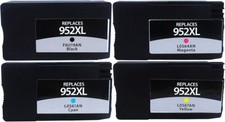 Clover Imaging Remanufactured 952XL Black, Cyan, Magenta & Yellow 4 Pack Combo picture