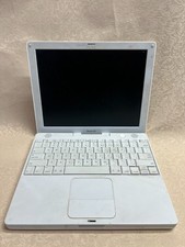 Vintage Apple iBook G4 Laptop White PowerPC Retro Mac Notebook Untested / Parts picture