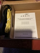 Touchstone Cable Modem Arris  D 3.0 CM820A DOCSIS in box power supply picture