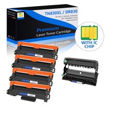 TN830XL High Yield Toner DR830 Drum for Brother HL-L2405W HL-L2420DW MFC-L2760DW picture