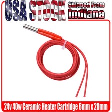 Cartridge Heater 24v 40W For Prusa 3D Reprap Printer Extruder Hotend, 3D Printer picture