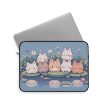 Kawaii Cats Laptop Sleeve 13