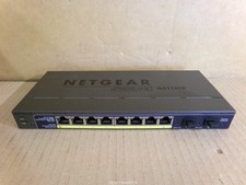 NETGEAR GS110TP V2 ProSafe Plus 8-Port PoE Gigabit Smart Switch 2x SFP - NO PSU picture