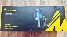 Maono DGM20W S Wireless Condenser Microphone Kit with Boom Arm RGB Gaming picture