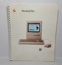 Vintage Apple Macintosh PLUS Computer Owner's User Guide Manual Book © 1986 picture