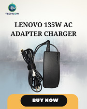 Lenovo 135W AC Adapter Charger ADL135NDC2A 20V 6.75A Laptop Power Supply Cable picture