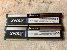 Gently Used Corsair XMS3 CMX2GX3M1A1333C9 4GB Desktop Ram Kit picture