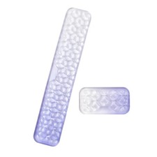 Gel Keyboard and Mouse Wrist Rest Set – Water Ripple Wrist Rest for Computer ... picture