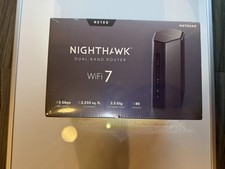 NETGEAR - Nighthawk BE5000 Dual-Band Wi-Fi 7 Router - Black NEW Supports 80 dev picture