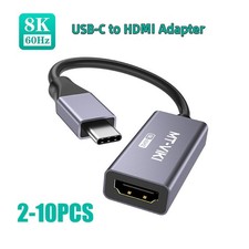 2-10PCS 8K@60hz Type-C to HDMI Converter Male USB-C to Female HDMI Adapter lot picture