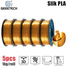 5KG Silk Gold PLA GEEETECH 3D Printer Filament Gold Glossy 1.75m Shiny Silky PLA picture