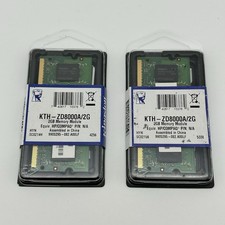 LOT OF 2: Kingston 2GB Memory Module KTH-ZD8000A/2G  [New Set of 2] picture