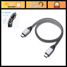 20in USB-C to USB-C Cable, 20Gbps High-Speed Data Transfer & Charging for SSDs, picture