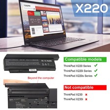 9 Cell Battery for Lenovo ThinkPad X220 X220i 0A36282 42T4861 42T4862 42T4865 picture