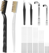 26 Pcs 3D Printer Nozzle Maintenance Kit Wrenches Pins and Brushes Set picture