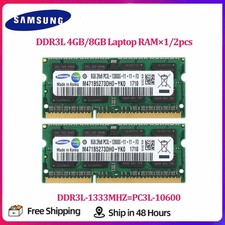 Samsung DDR3L 1333 16GB(2*8GB) 8GB 4GB 2Rx8 PC3-10600 SODIMM Laptop Memory RAM picture