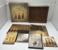 Age of Empires III 3 Collector's Edition Big Box PC Game W/ Poster. picture