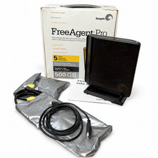 Seagate FreeAgent Pro 500GB External Hard Drive Open Box Unused w/ Accessories picture