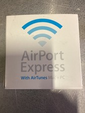 Apple AirPort Express AirTunes Base Station 2004 A1084 Complete w/ Box, Inserts picture