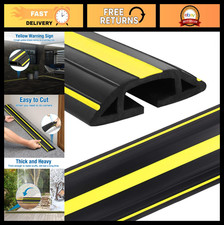 4ft Heavy Duty Cable Protector Cover - PVC Duct for Floor, Trip Hazard Safety, I picture