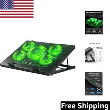 Laptop Cooling Pad with Whisper-Quiet Operation & USB Hub - For 12-17