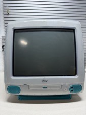 Apple iMac G3 1998 Bondi Blue M4984 333MHz 384MB RAM 6GB Hard Drive MacOS 10.3.9 picture