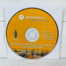 Motorola SB5100 Series SURFboard Cable Modem Installation CD-ROM picture