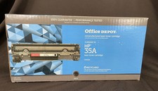 New Office Depot Black Toner Cartridge Replaces HP 35A picture