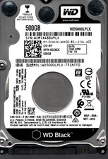 WD5000LPLX-75ZNTT0 S/N: WXM1 DCM: HBNTJBB WD 500GB MALAYSIA MAY 2018 picture
