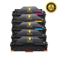 5 High Yield For HP CF410X -3X Pro MFP M452dw M452dn M477fnw Toner Cartridge Set picture