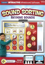 Sound Sorting Rhyming Sounds Lakeshore Interactive Whiteboard Software Pre K - 2 picture