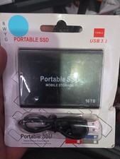 Portable SSD Hard Drive Enclosure Type-C USB 3.2. 16TB picture