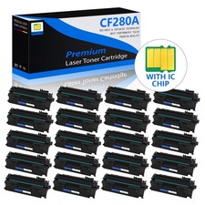 20PK CF280A 80A Toner Cartridge for HP LaserJet Pro M401dw M425dn M425dw picture