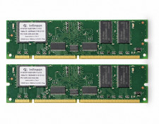 Infineon 256MB (2x 128MB) HYS72V16301GR-7.5-C2 PC-133R 16Mx72 SDRAM ECC Reg picture