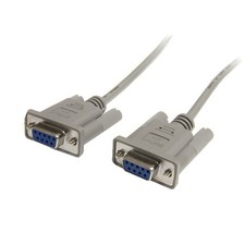 StarTech 6ft DB9 Female to Female Straight Through Serial Cable picture